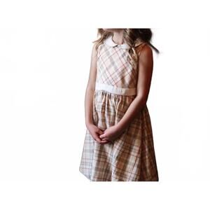 NEW HOPE & HENRY wendy dress in fireside plaid
